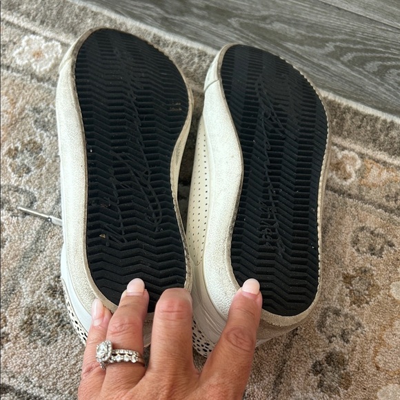 Vintage Havana White and Gray Star Sneakers Size 8 - Picture 9 of 9